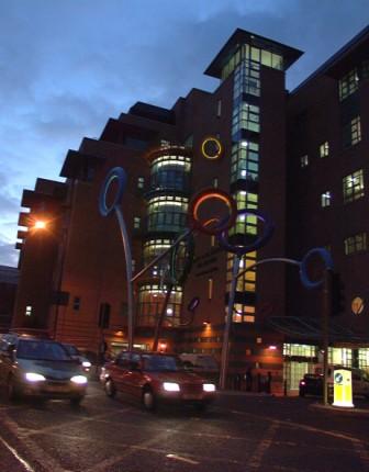 hospital at night