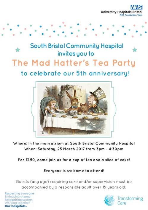 Mad hatters tea party SBCH