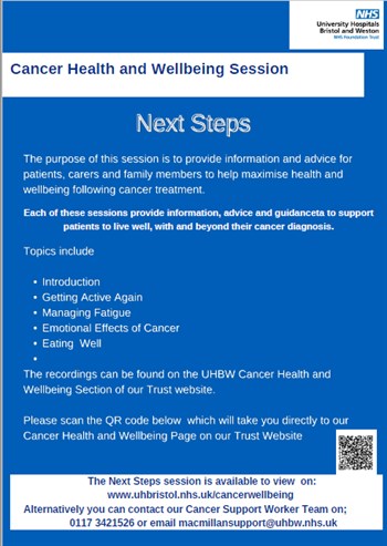 Next steps leaflet